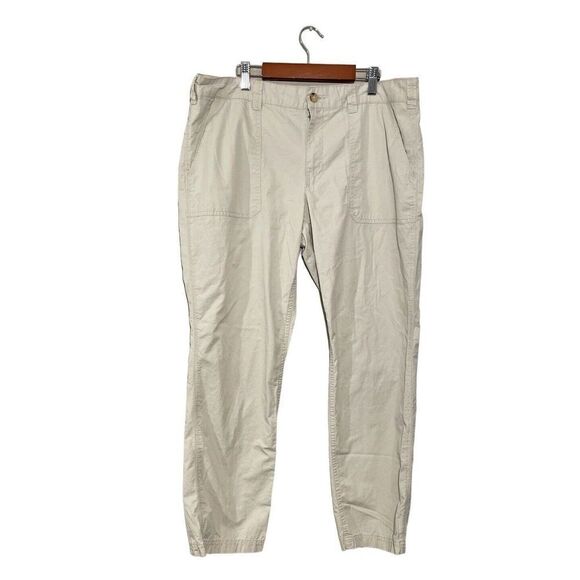 LRL Lauren Jeans‎ Co Ralph Lauren Size 12 Lite Weight Khaki Cargo Pants - Picture 1 of 5